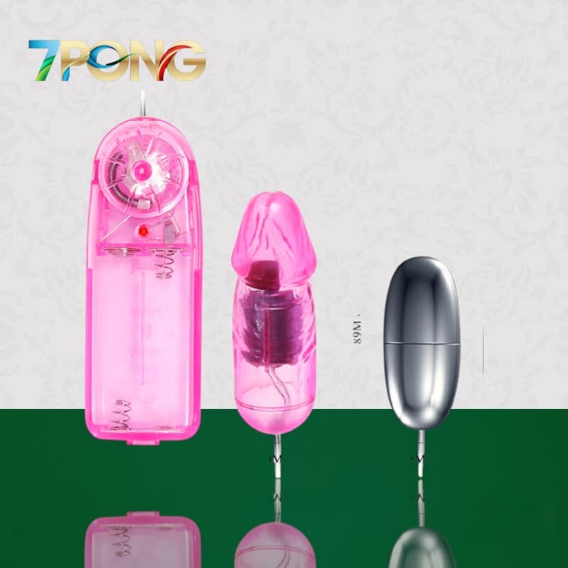 Trứng Rung Tình Yêu 1 Đầu Inox 1 Đầu Nhựa Giá Tốt | 7PONG MSP01 |