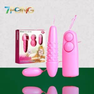 Trứng Rung Tình Yêu 2 Đầu Nhựa - 1 Đầu Gai Lớn _ 7PONG MSP03 _ Cửa Hàng Đồ Chơi Tình Yêu