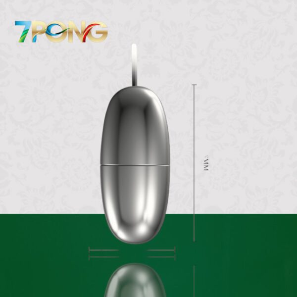 Trứng Rung Tình Yêu 1 Đầu Inox Rung Siêu Mạnh | 7PONG MSP02 | Cửa Hàng Đồ Chơi Tình Yêu