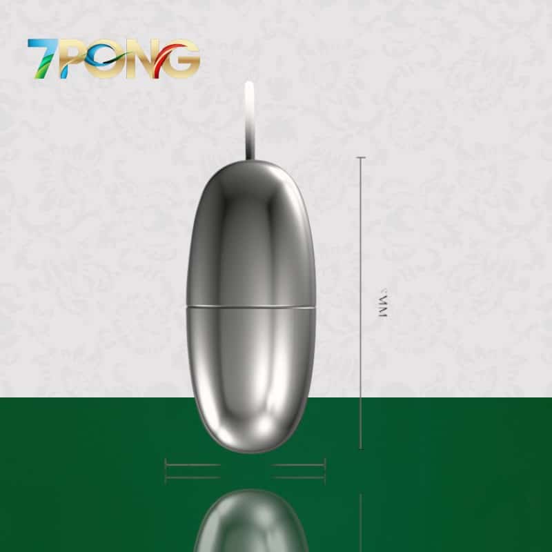 Trứng Rung Tình Yêu 1 Đầu Inox Rung Siêu Mạnh | 7PONG MSP02 | Cửa Hàng Đồ Chơi Tình Yêu